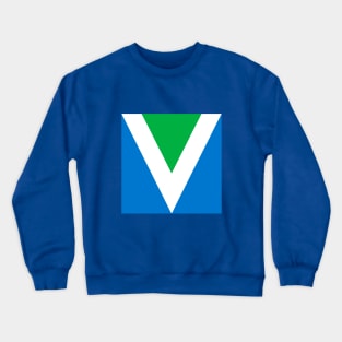 Official Vegan Flag Crewneck Sweatshirt